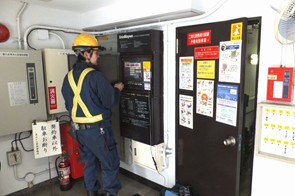 2014/03/03 駐車場定期点検2