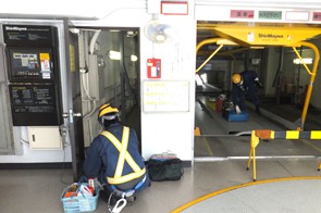 2014/04/01 駐車場定期点検2