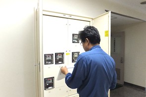 2014/08/01 電力メーター検針1