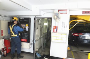 2014/10/16 駐車場定期点検2
