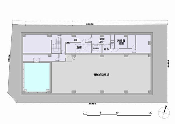 地下1階平面図